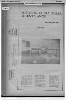 Historinha para ninar 70 anos - 18/08/1979
